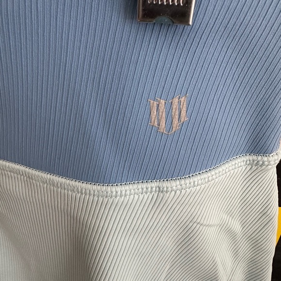 Eleven Blue Scalloped Tennis Skort - Picture 2 of 4